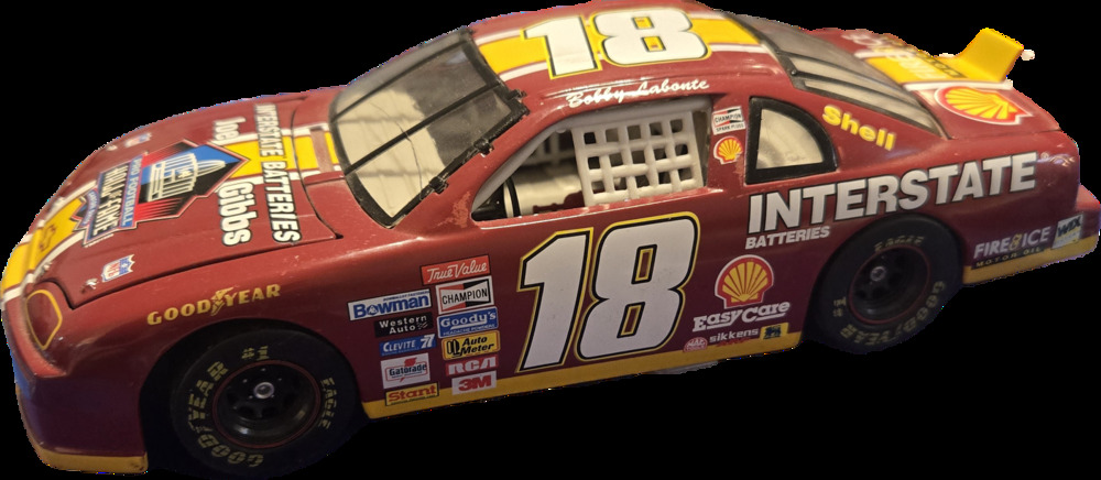 Action 1:24 Bobby Labonte 18 Joe Gibbs Pro Football Hall of Fame Chevy Diecast